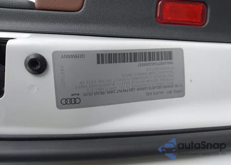 2019 Audi A5 45 Premium из США, поврежденный, VIN WAUANCF54KA094937